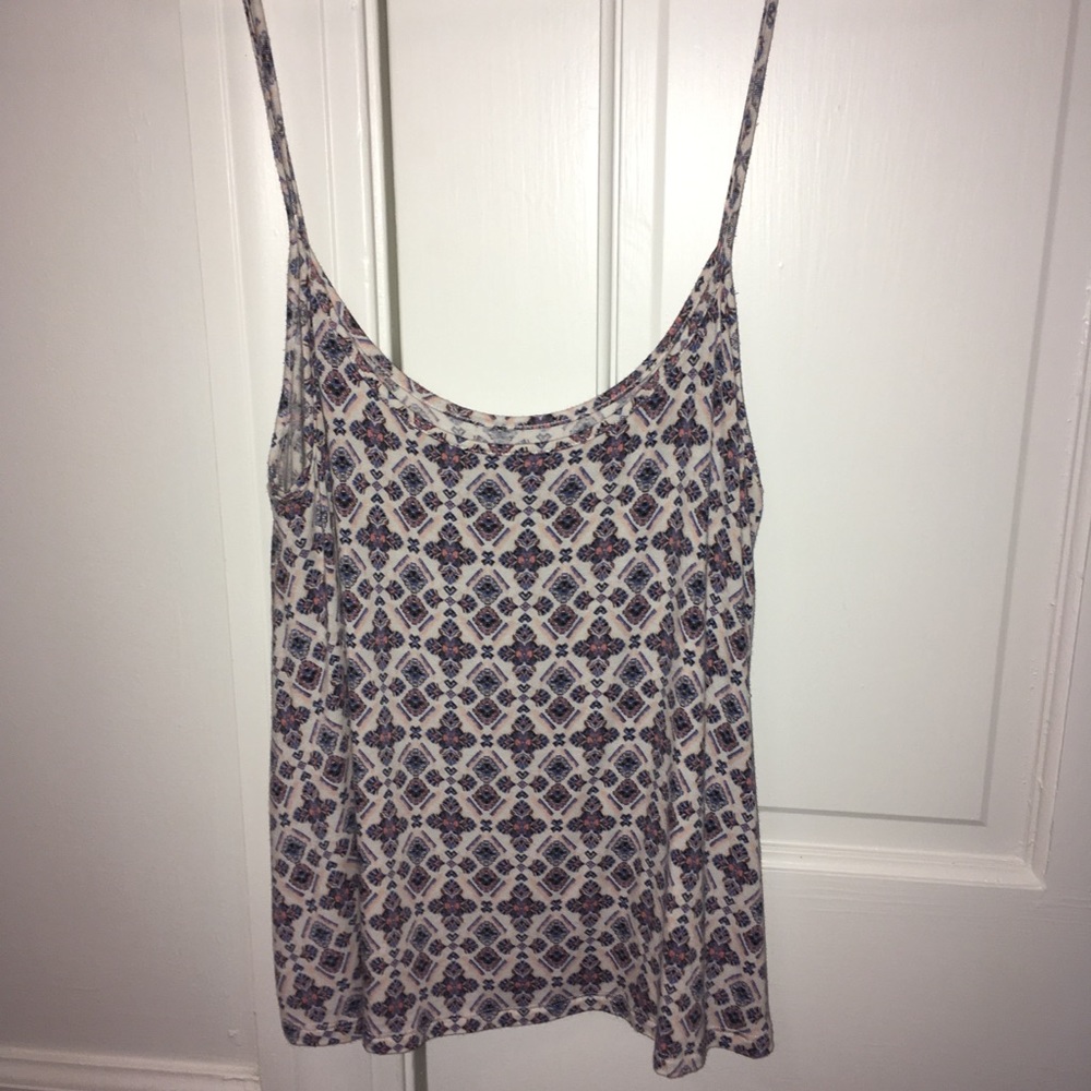 patterned tank top